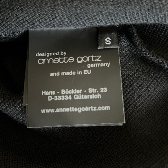 Annette Gortz - Anton Merino Wool Belted Sweater - Small - Beautiful Condition - Picture 7 of 8